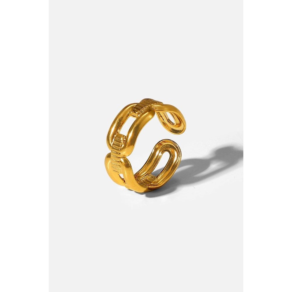 Chain Link Open Ring